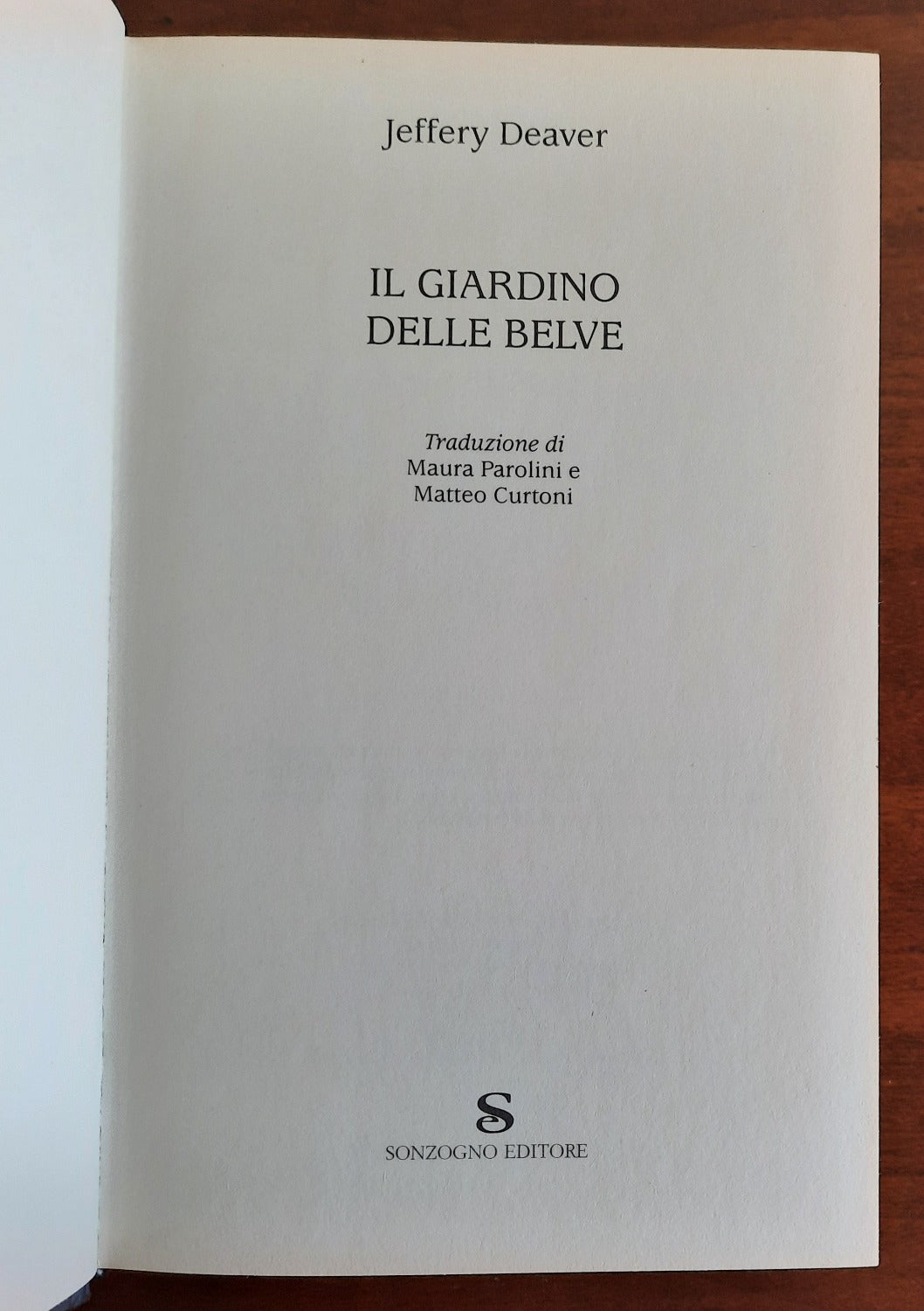 Il giardino delle belve