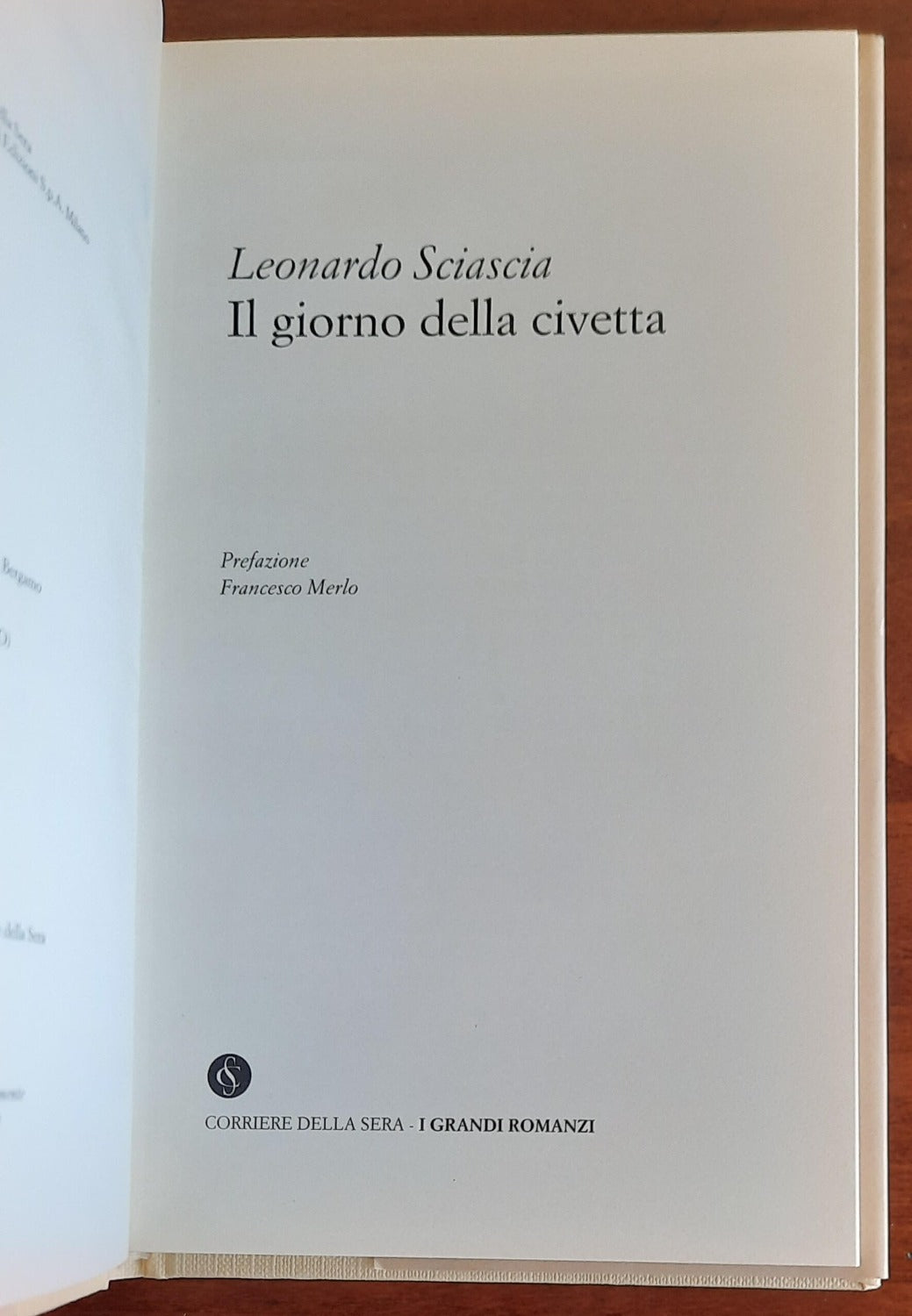 Il giorno della civetta - di Leonardo Sciascia