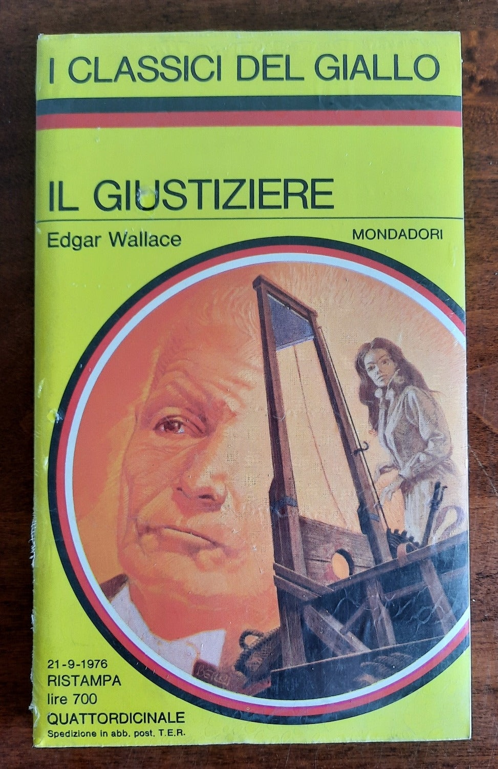 Il giustiziere - Gialli Mondadori - Libreria Biellese