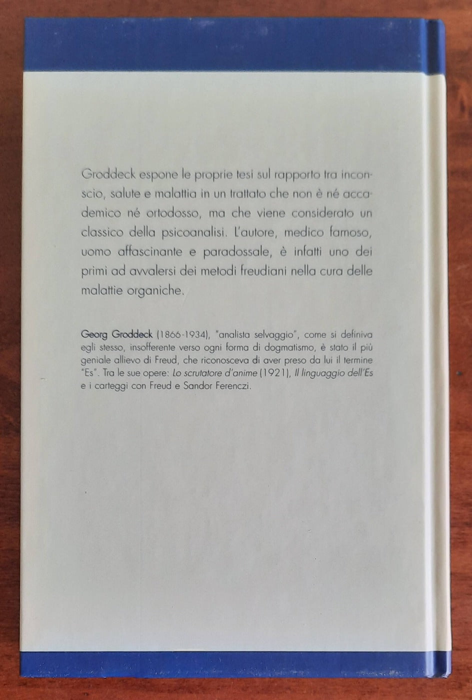 Il libro dell’Es. Lettere di psicoanalisi a un’amica - di Georg Groddeck - Libreria Biellese