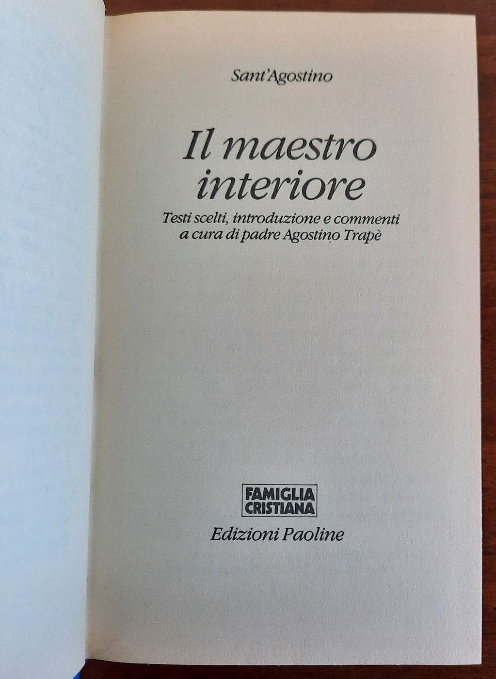 Il maestro interiore - Edizioni Paoline - Libreria Biellese