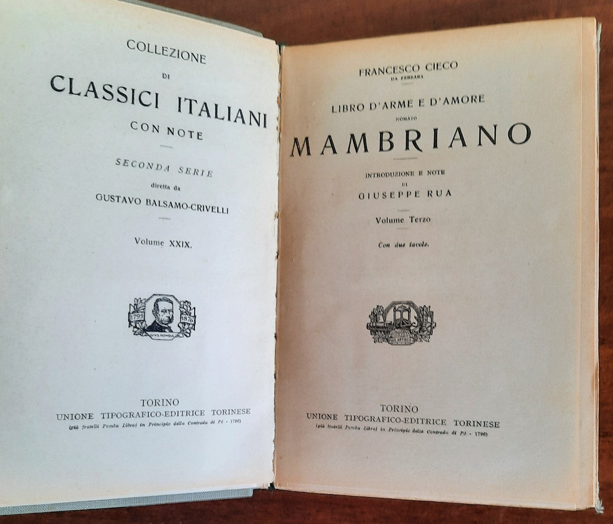 Il mambriano - in 3 volumetti - Libreria Biellese