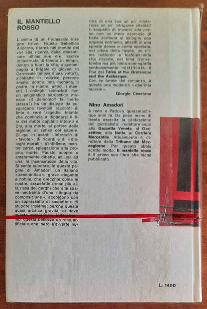 Il mantello rosso - Rizzoli - 1967