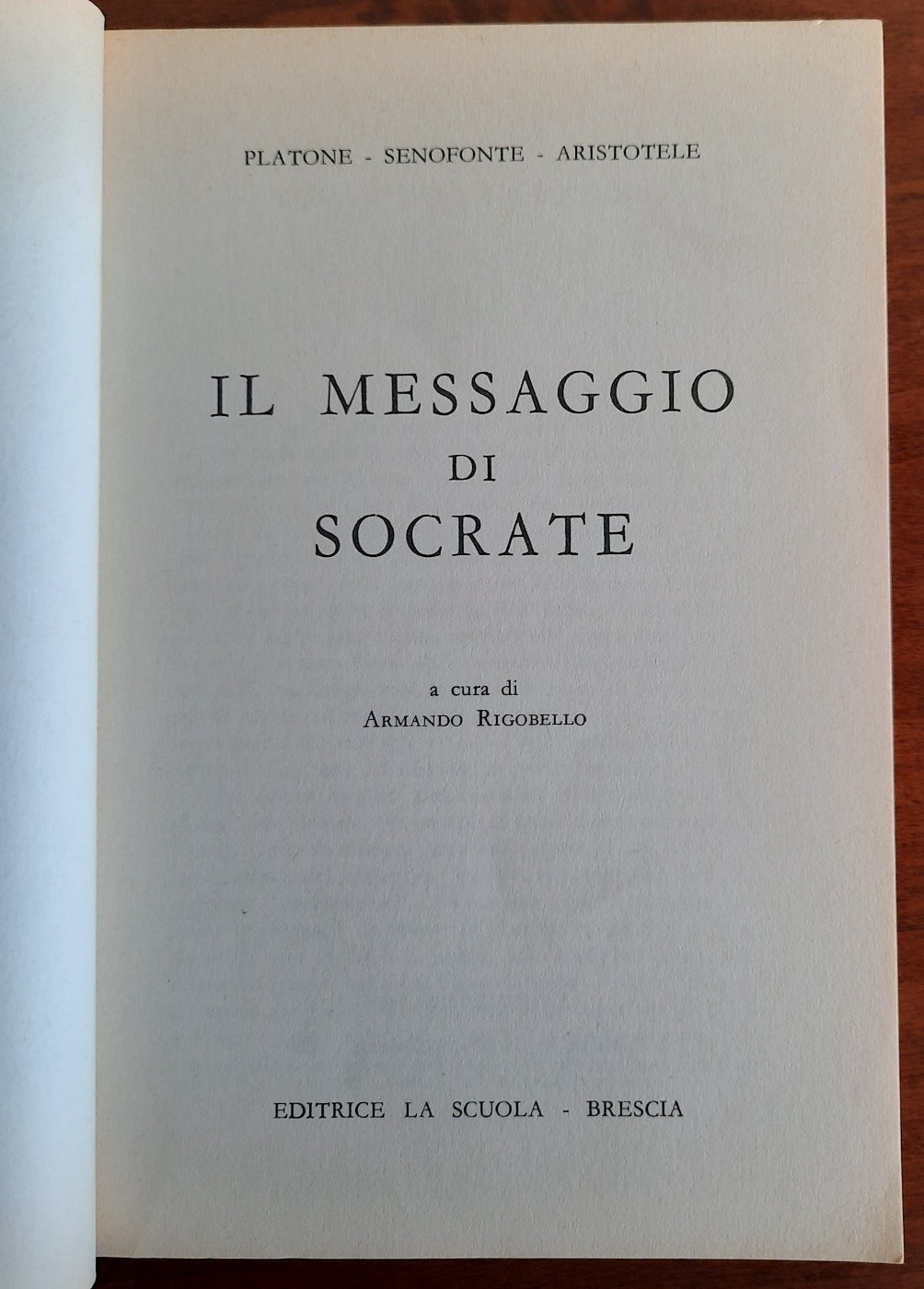 Il messaggio di Socrate - Libreria Biellese