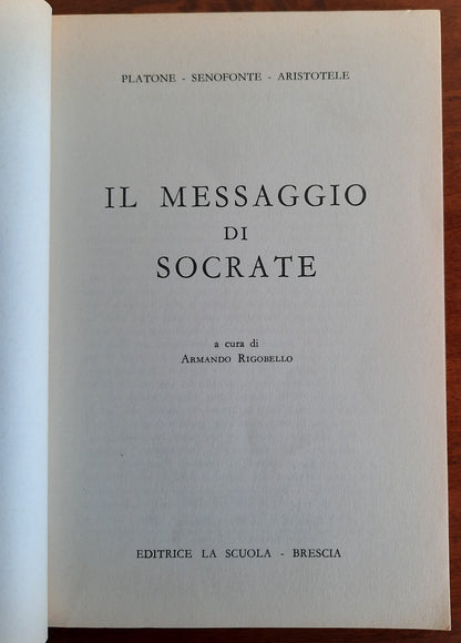 Il messaggio di Socrate