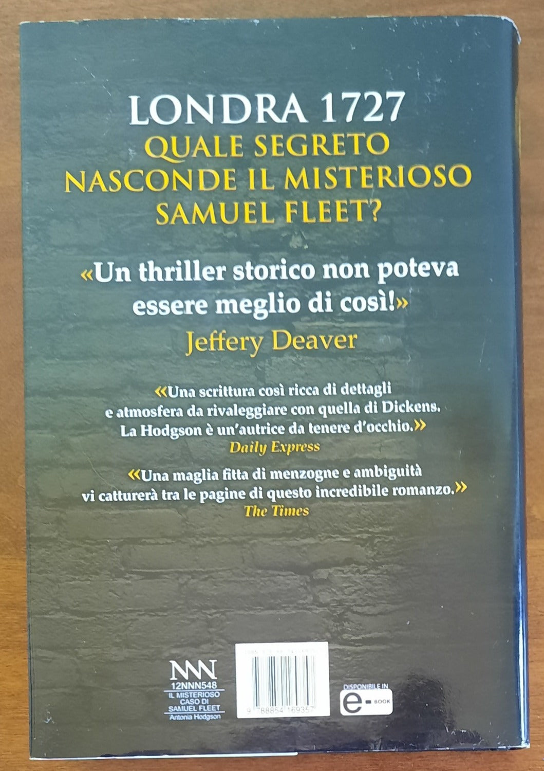 Il misterioso caso di Samuel Fleet - Libreria Biellese
