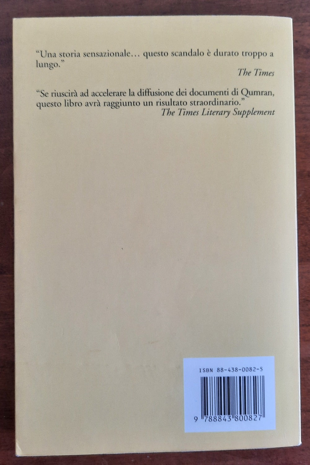 Il mistero del Mar Morto. I rotoli di Qumran : dalla scoperta all’intrigo - Libreria Biellese