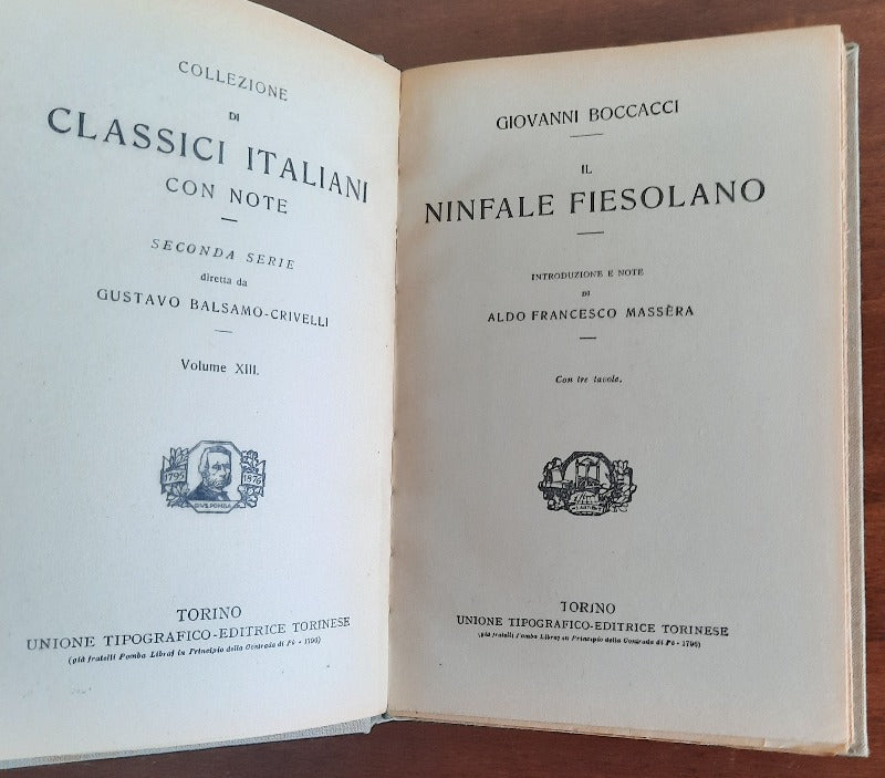 Il ninfale fiesolano - Libreria Biellese