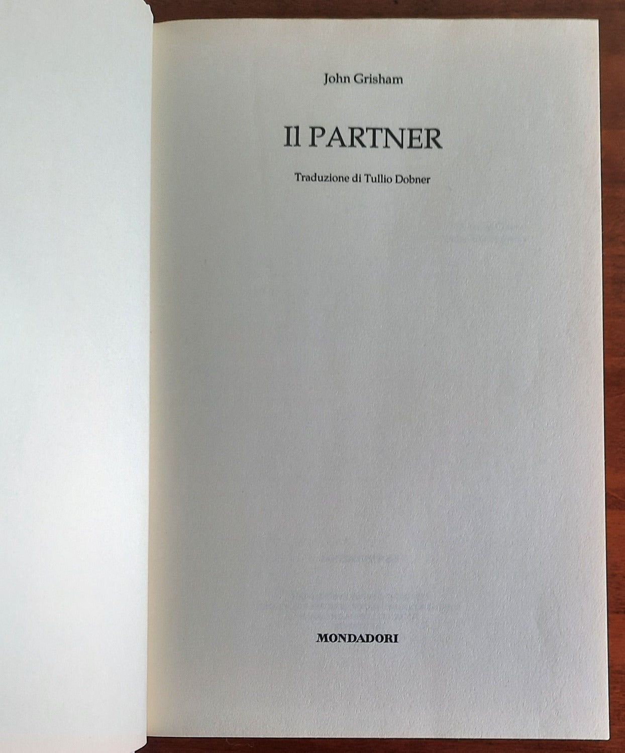 Il partner - John Grisham