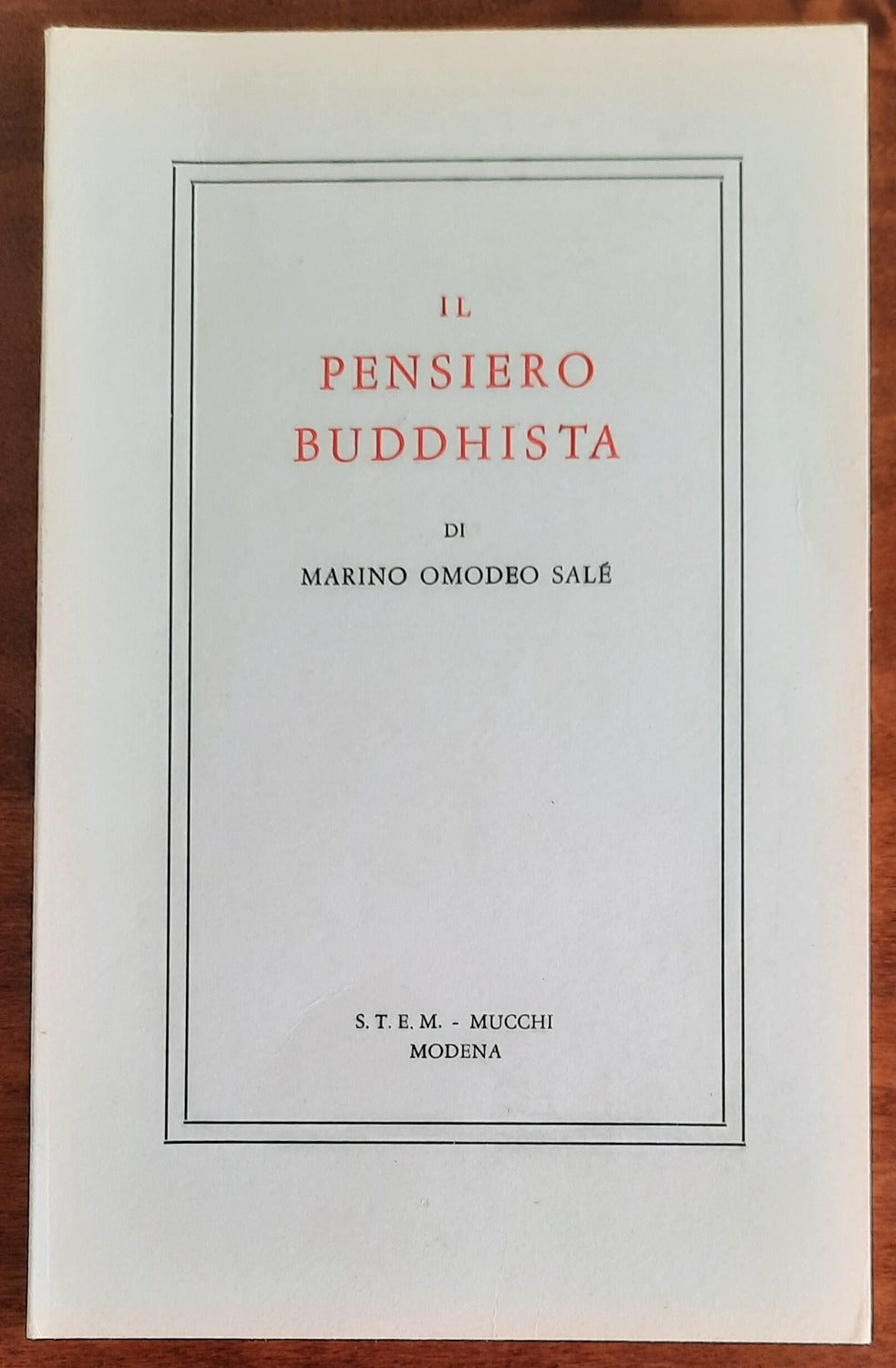 Il pensiero buddhista