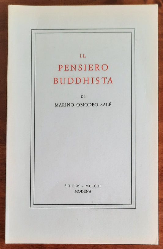 Il pensiero buddhista