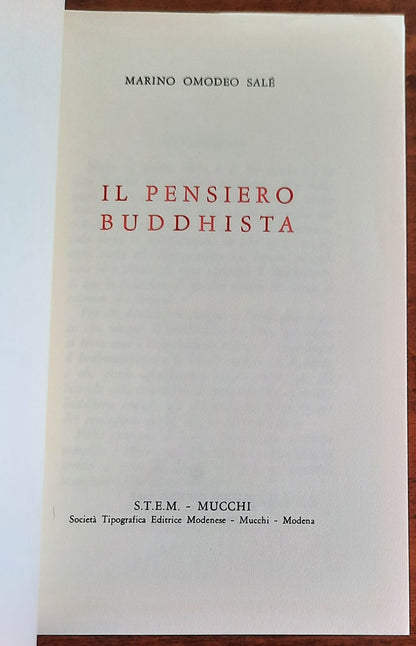 Il pensiero buddhista