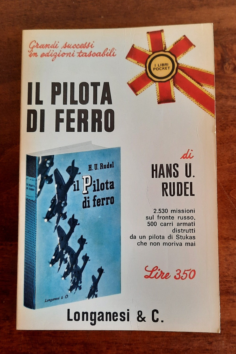 Il pilota di ferro - Longanesi & C. - Libreria Biellese