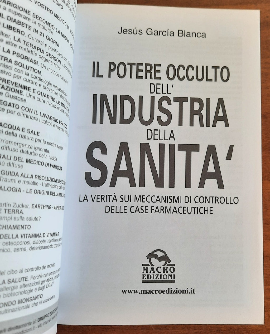Il potere occulto dell’industria della sanità. La verità sui meccanismi di controllo delle case farmaceutiche - Libreria Biellese