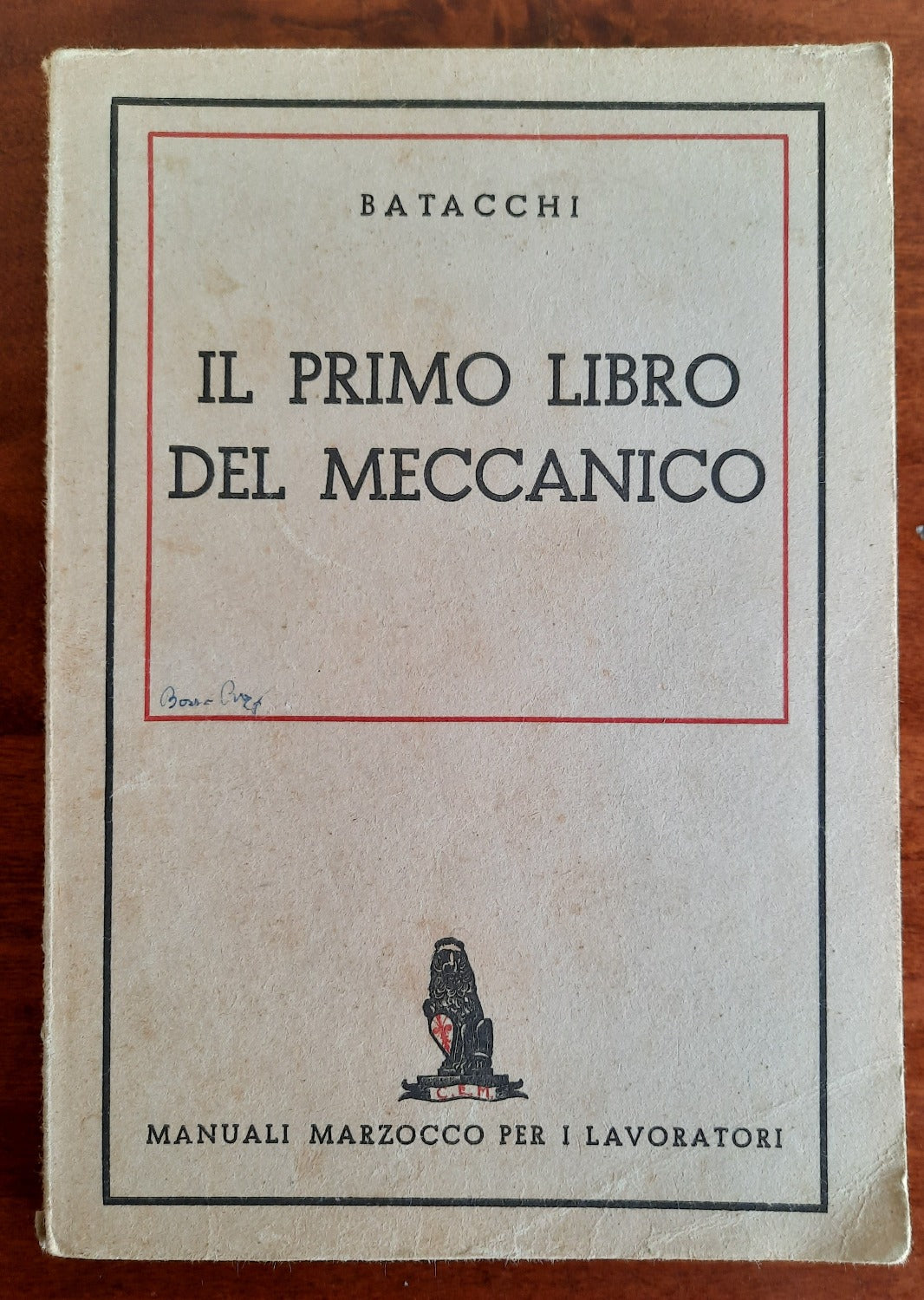 Il primo libro del meccanico - Libreria Biellese