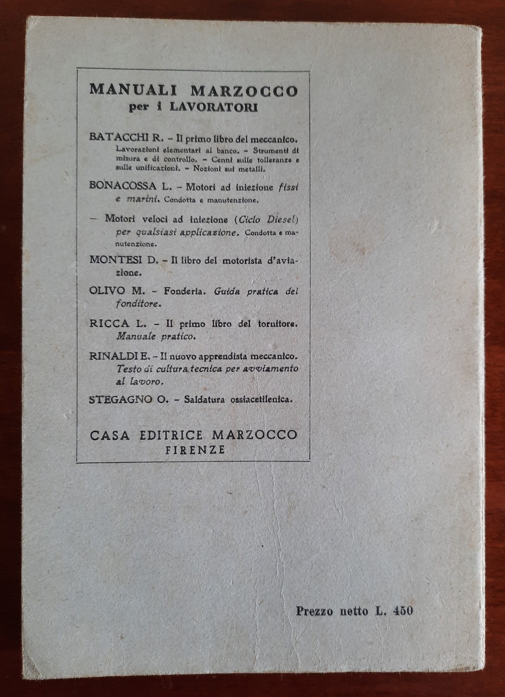 Il primo libro del meccanico - Libreria Biellese