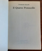 Il quarto protocollo - Frederick Forsith - Libreria Biellese