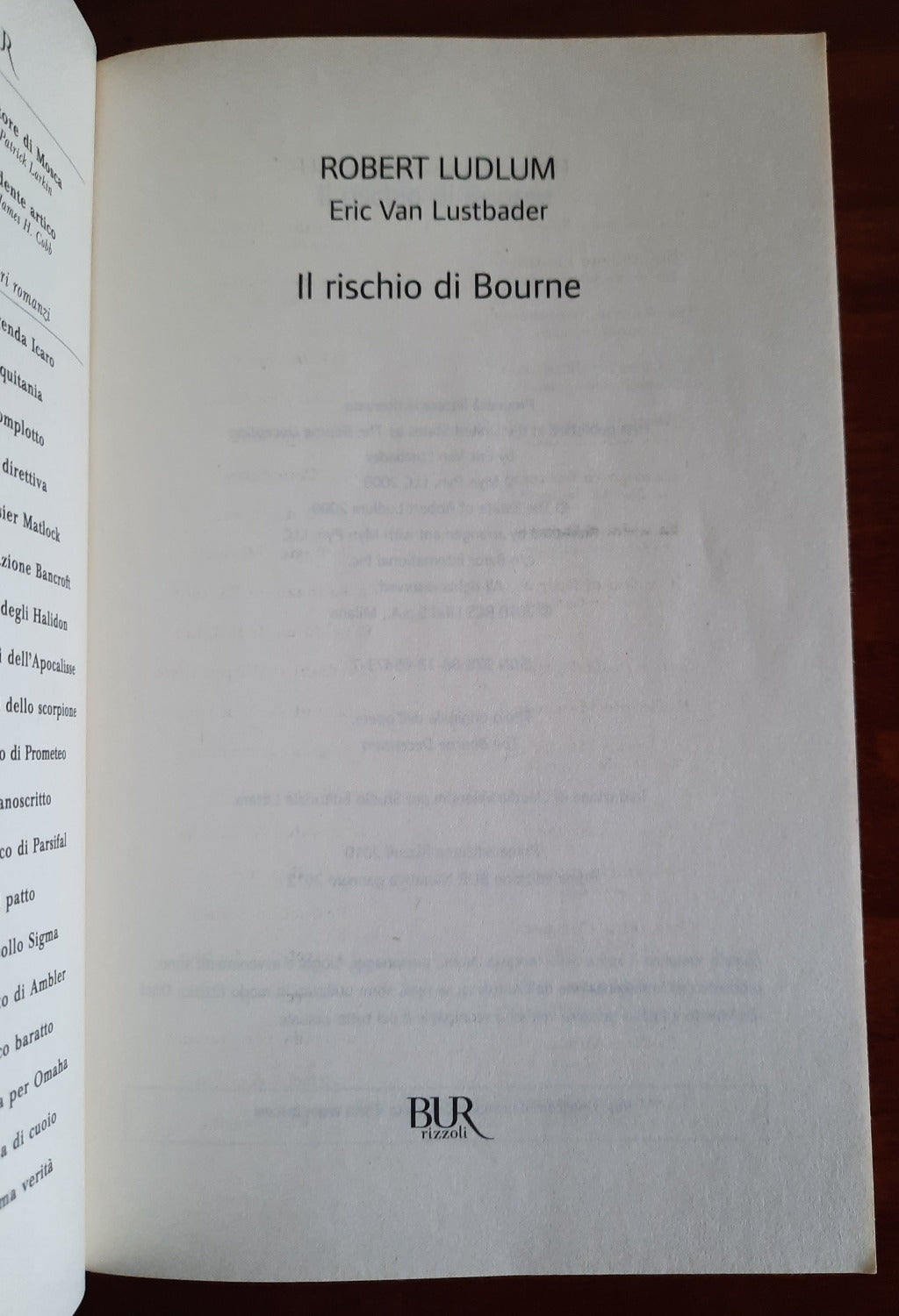 Il rischio di Bourne