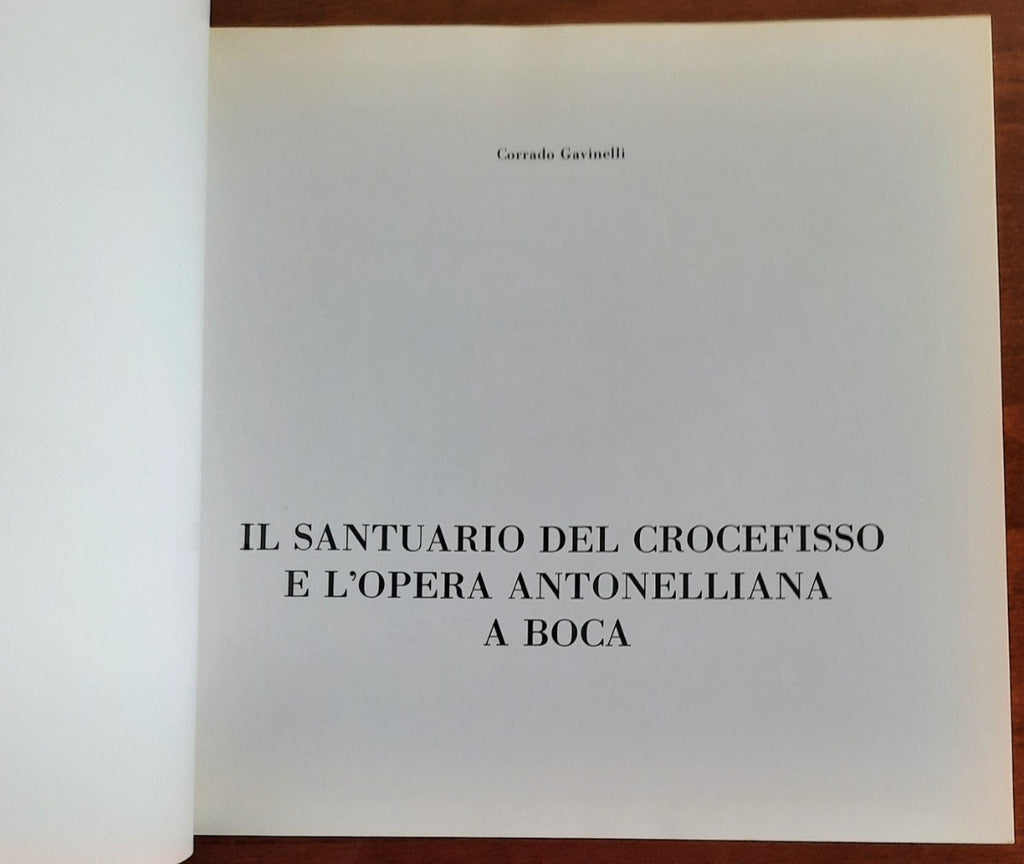 Il santuario del Crocefisso e l’opera antonelliana a Boca - Libreria Biellese