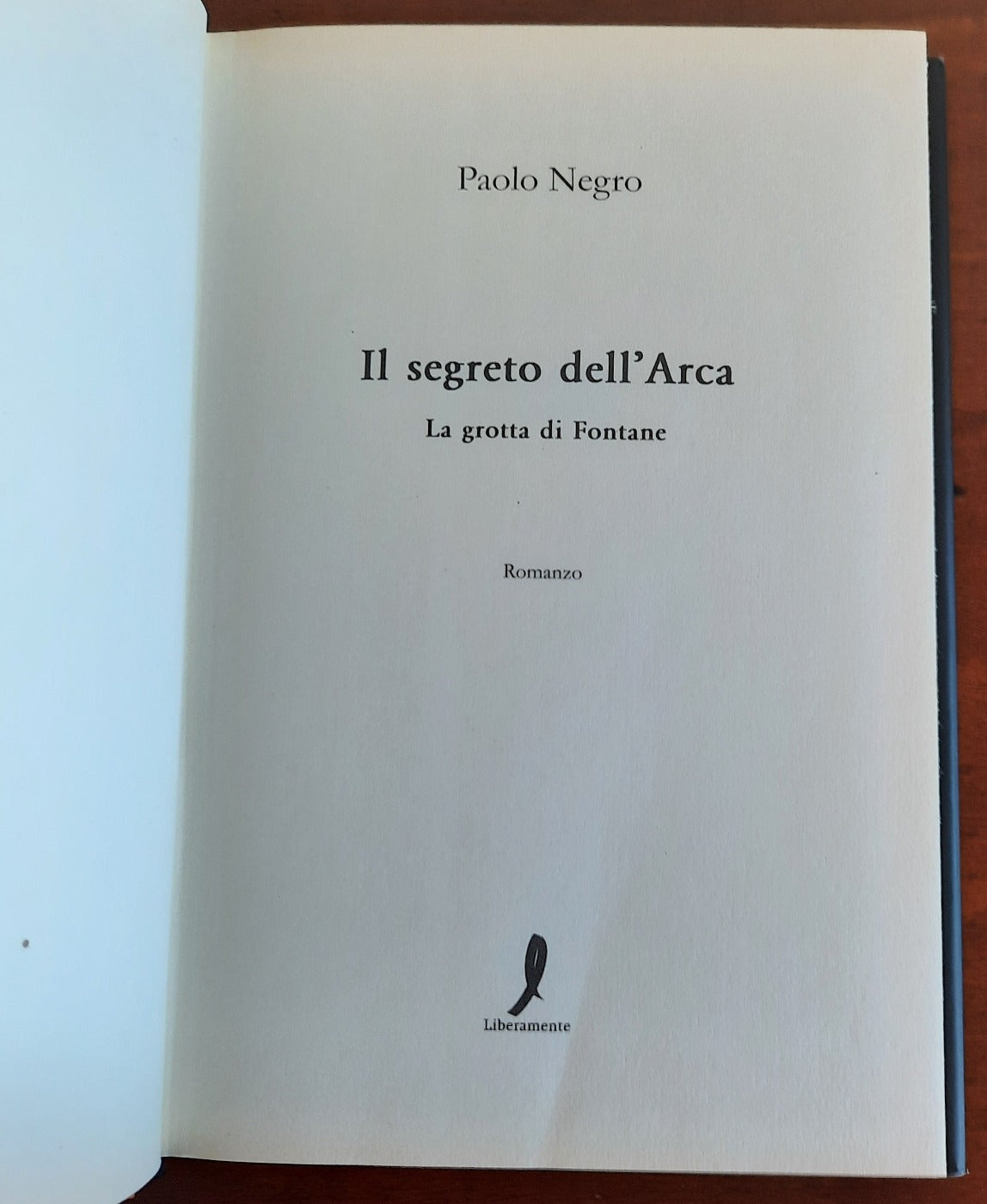 Il segreto dell’Arca. La grotta di Fontane