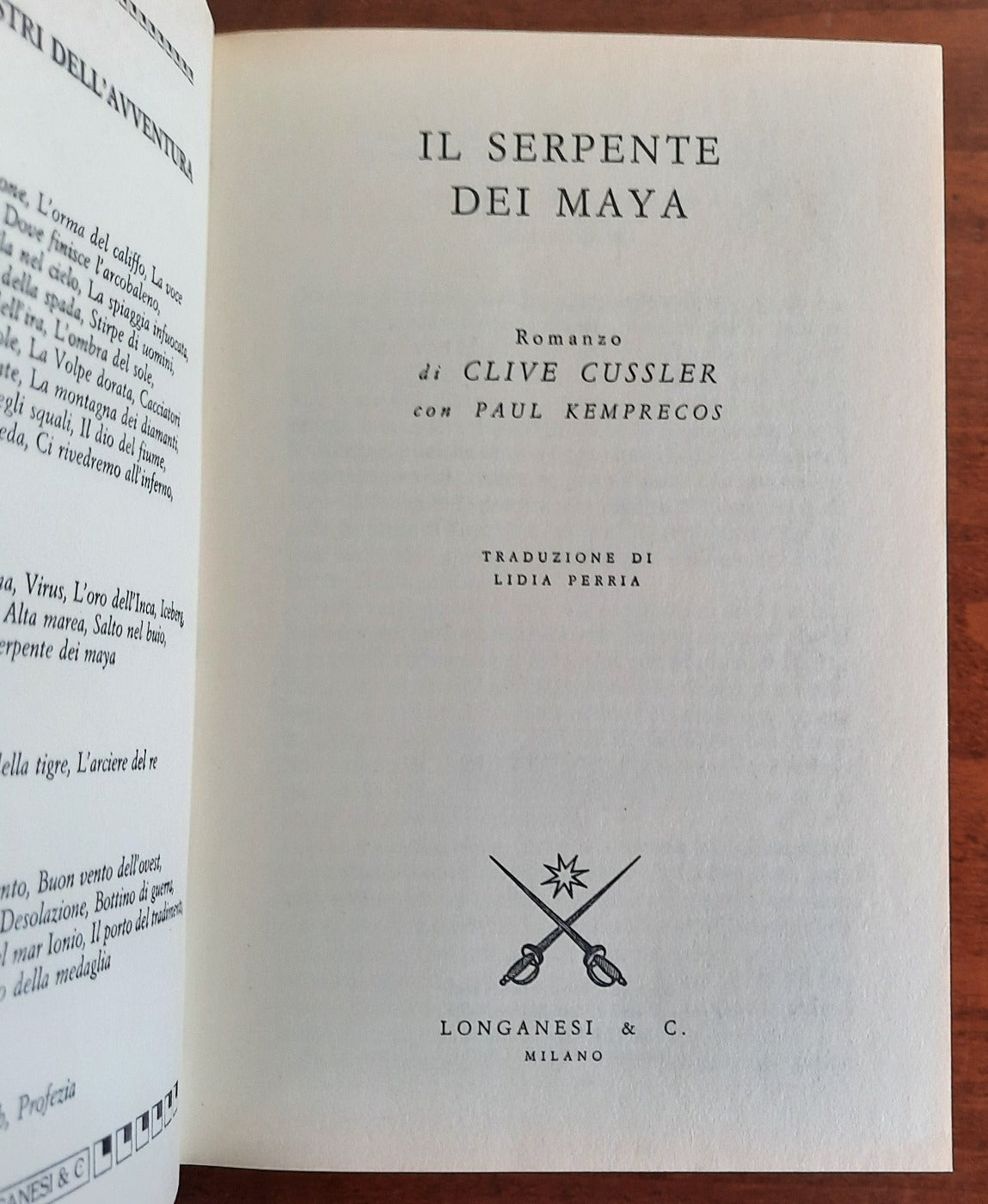 Il serpente dei Maya - Clive Cussler - Libreria Biellese