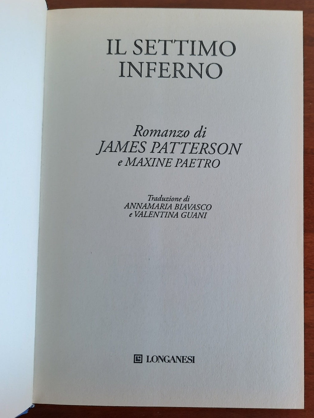 Il settimo inferno - Libreria Biellese