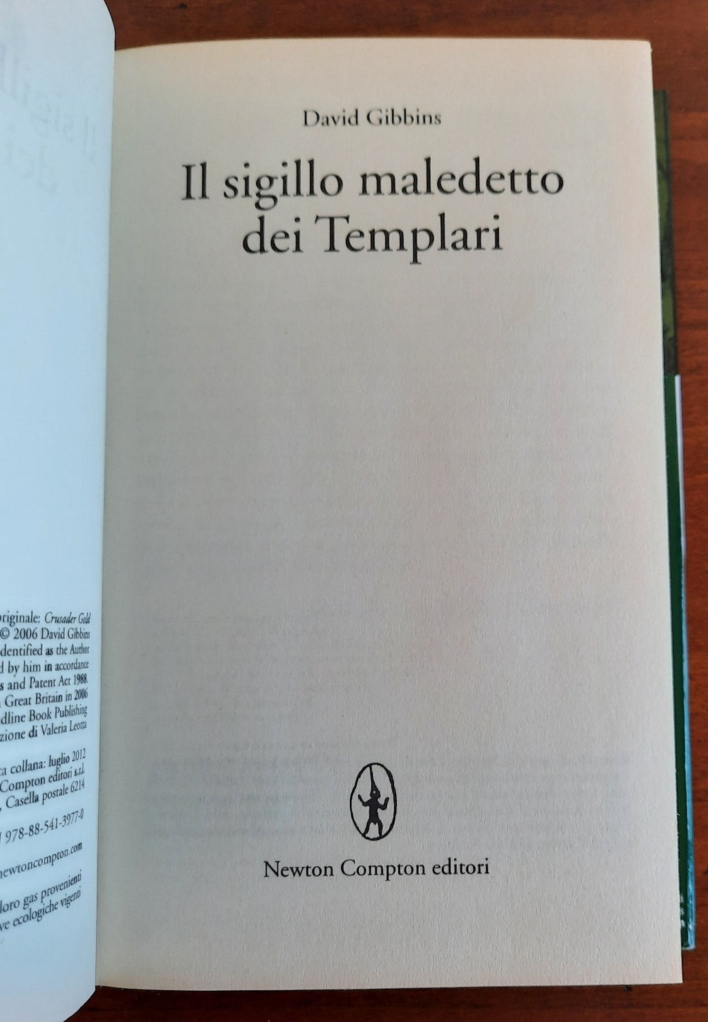 Il sigillo maledetto dei templari - Newton Compton Editori - Libreria Biellese