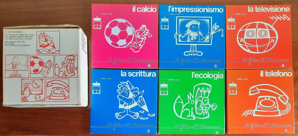 Il telefono - l’ecologia - la scrittura - la televisione - l’impressionismo - il calcio - Libreria Biellese