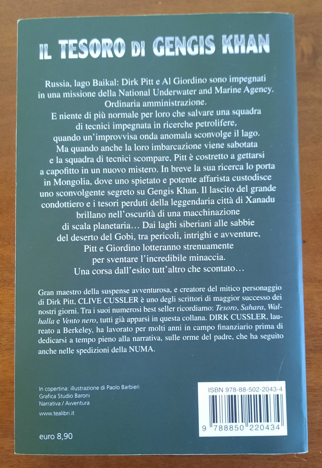 Il tesoro di Gengis Khan. Un’avventura di Dirk Pitt - Libreria Biellese