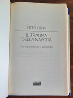 Il trauma della nascita - di Otto Rank - Libreria Biellese