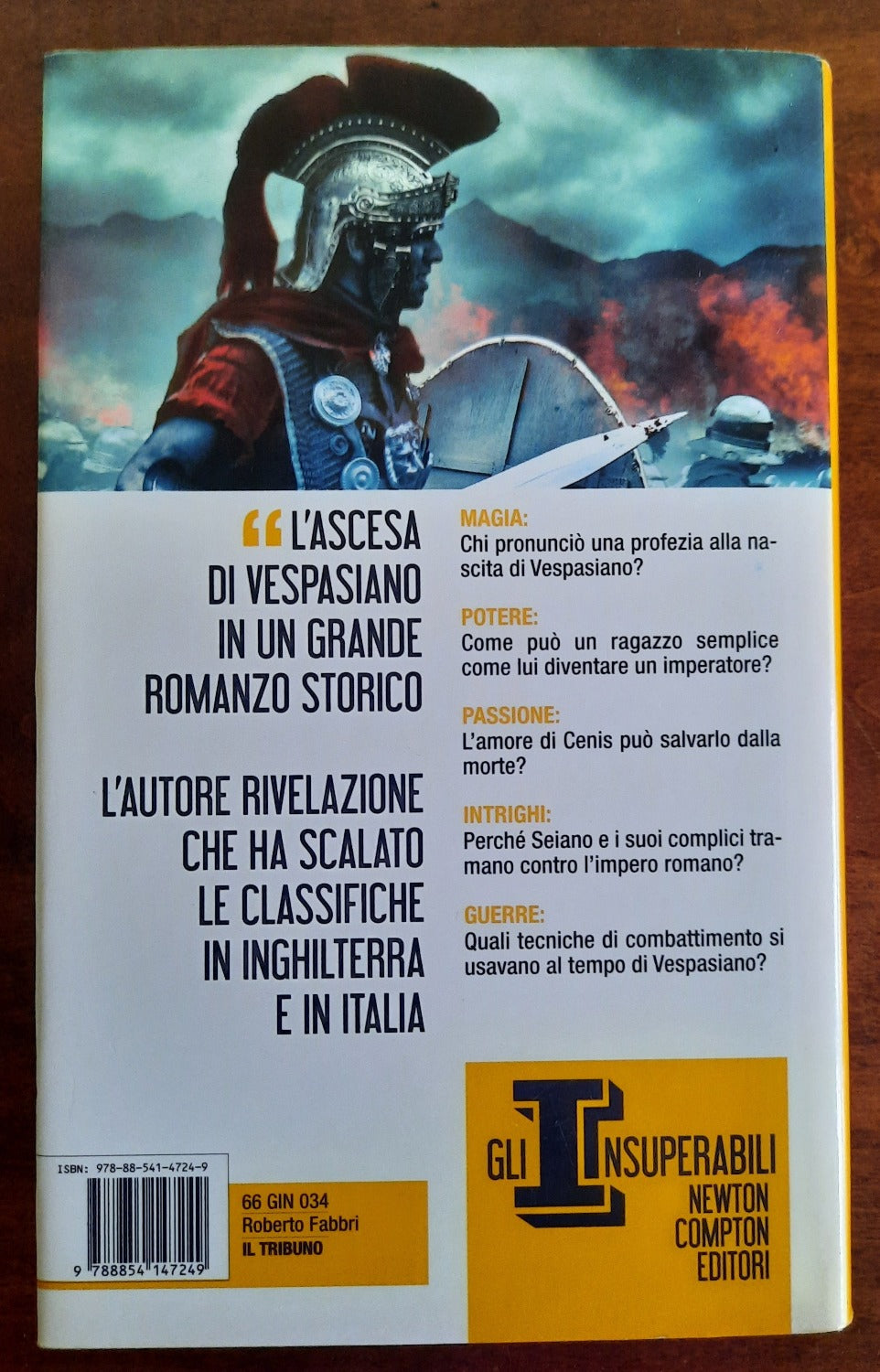 Il tribuno - di Roberto Fabbri - Libreria Biellese
