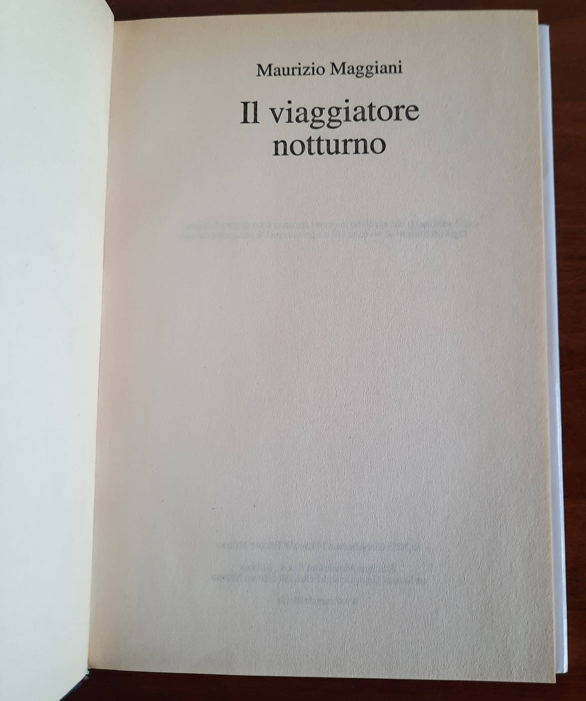 Il viaggiatore notturno - Mondolibri - Libreria Biellese
