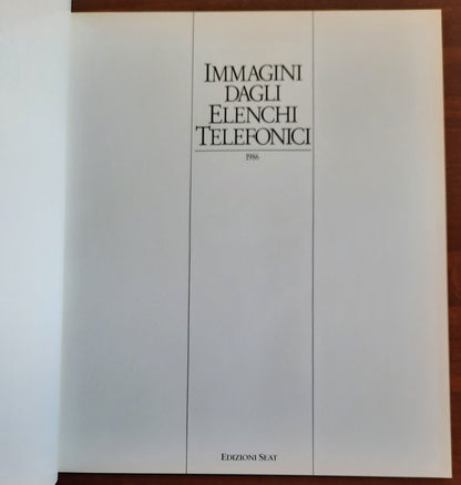 Immagini dagli elenchi telefonici 1986