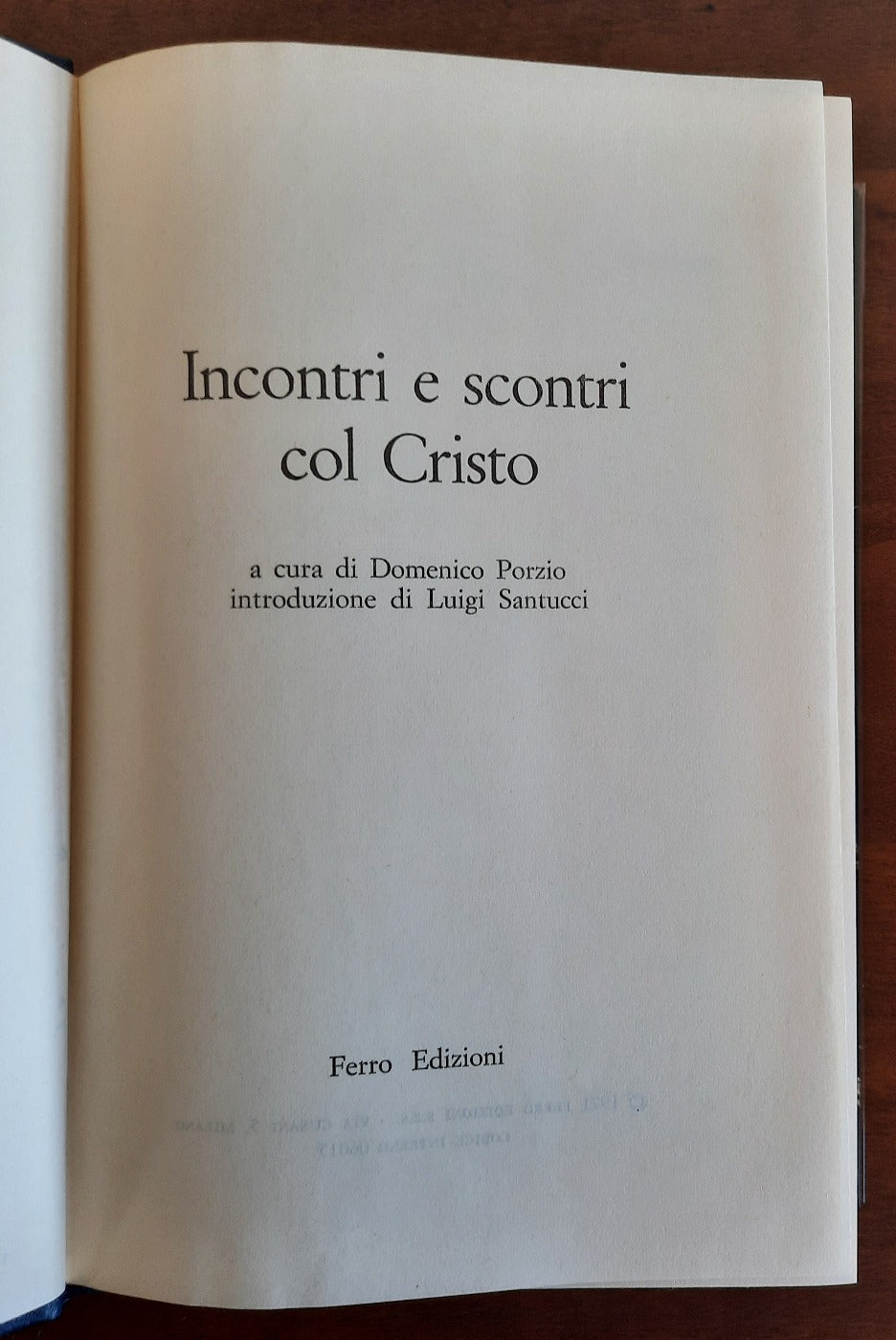 Incontri e scontri col Cristo - Libreria Biellese