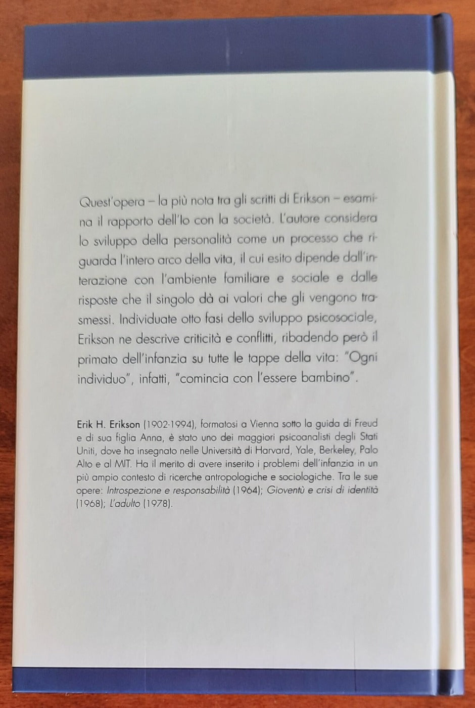 Infanzia e società - di Eric H. Erikson - Fabbri Editori - Libreria Biellese