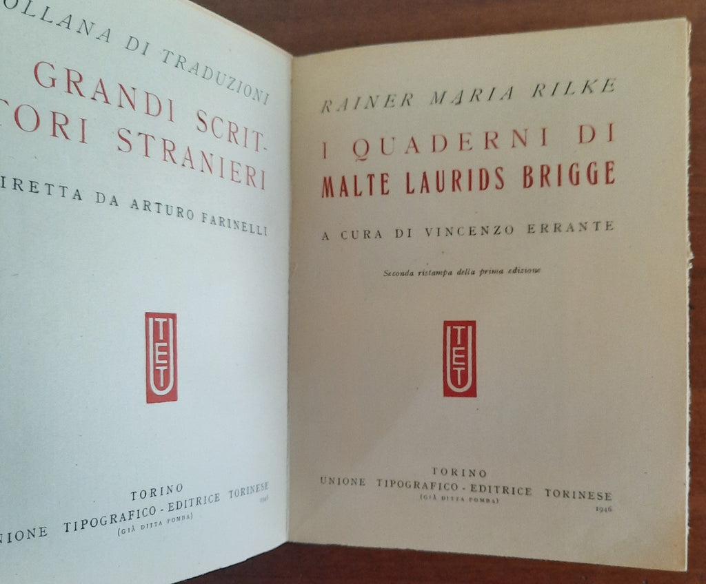 I quaderni di Malte Lauridis Brigge - Libreria Biellese
