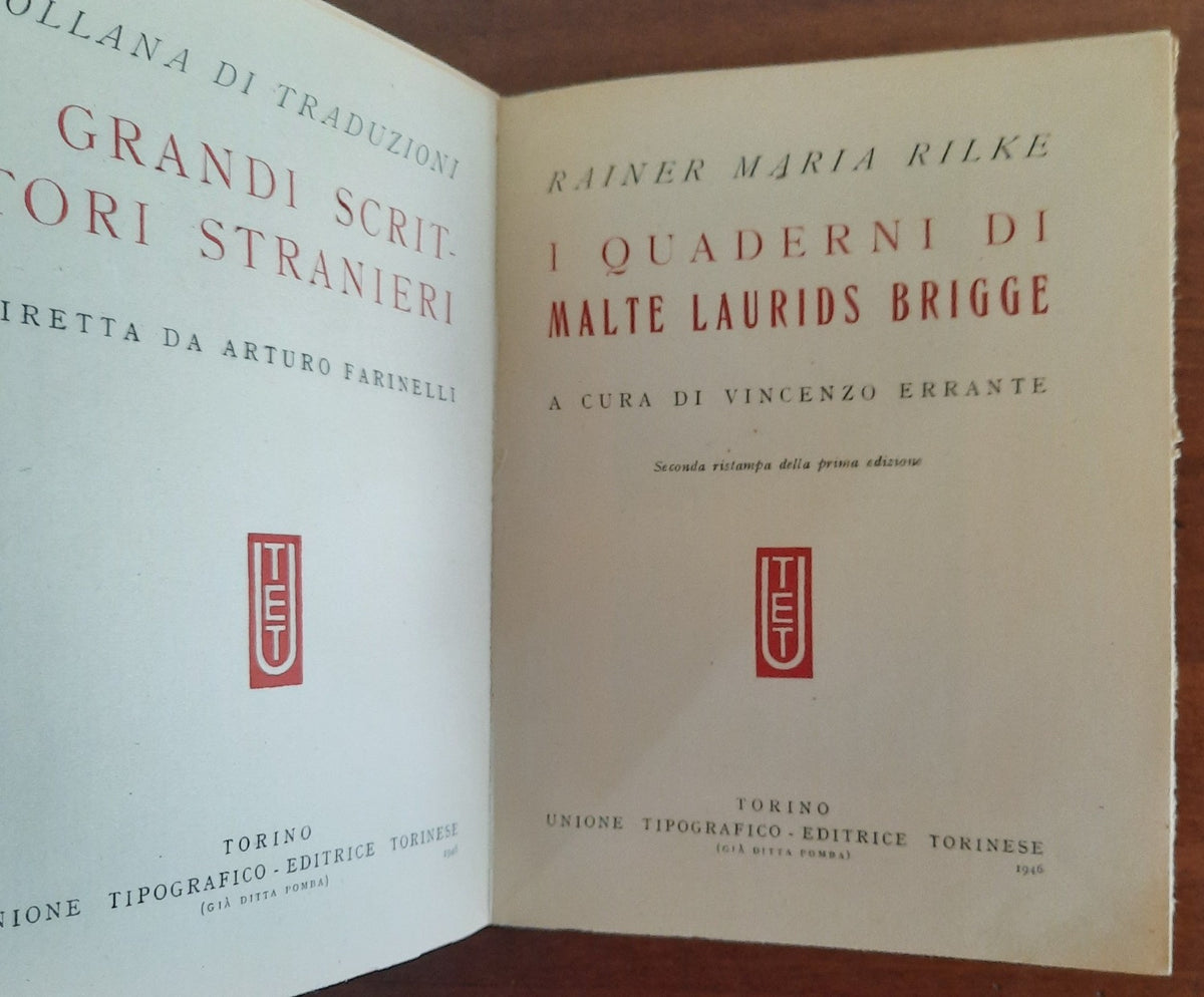 I quaderni di Malte Lauridis Brigge - Libreria Biellese