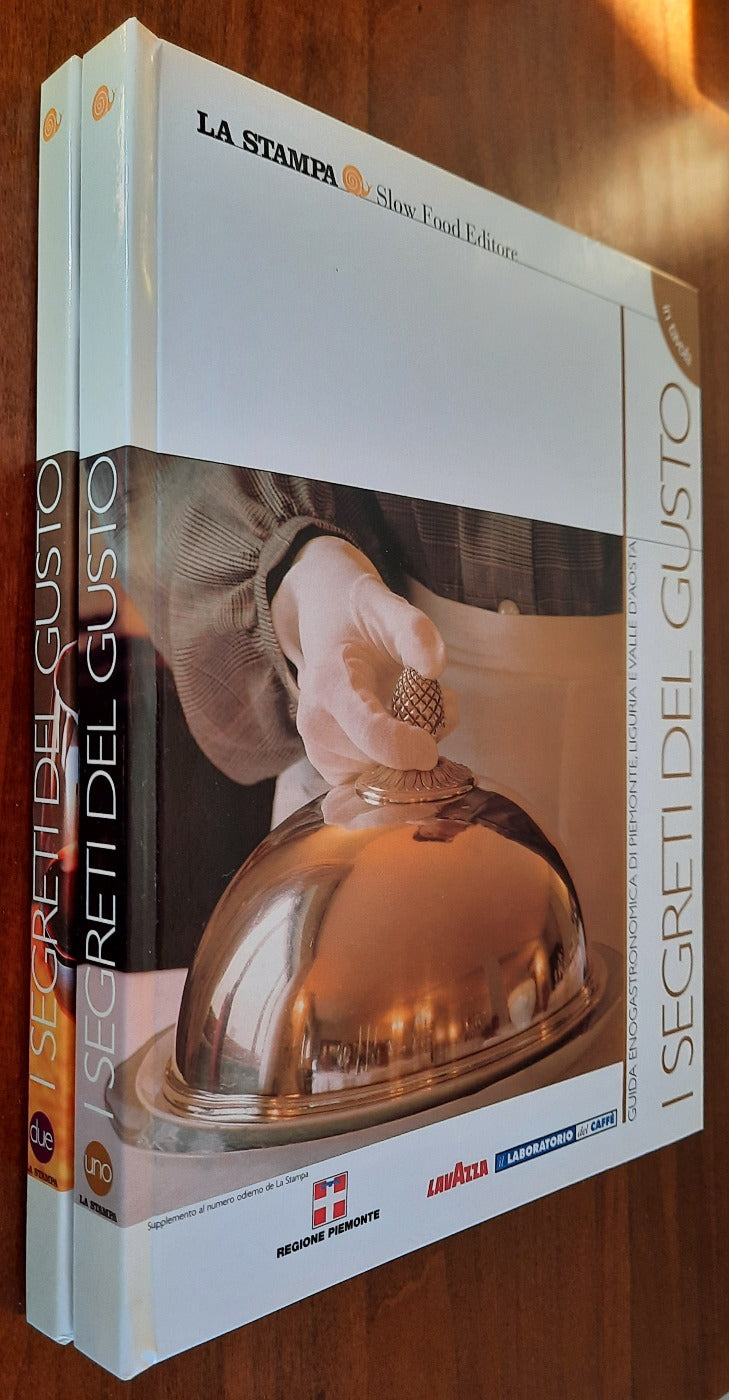 I segreti del gusto. Guida enogastronomica di Piemonte, Liguria e Valle d’Aosta - 2 vol. - Libreria Biellese