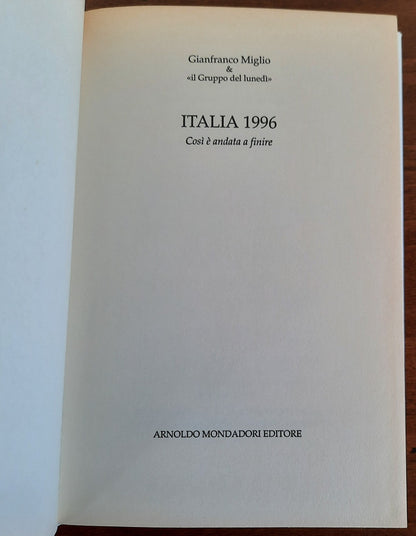 Italia 1996. Così e andata a finire