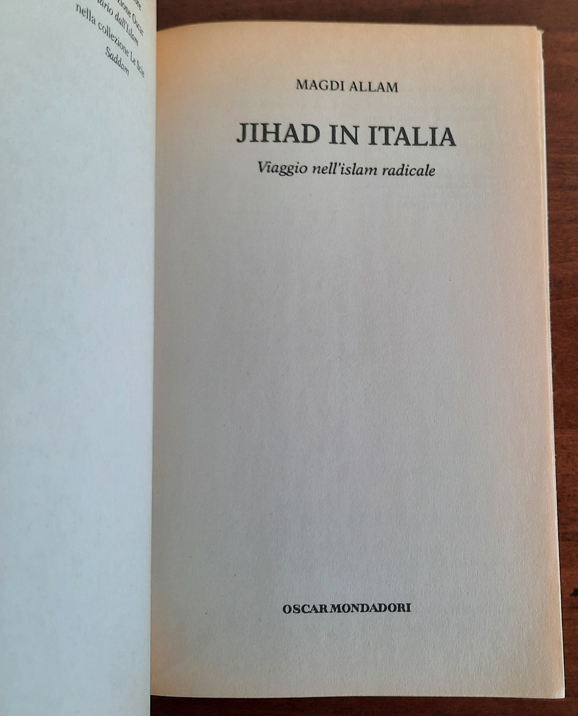 Jihad in Italia. Viaggio nell’Islam radicale - Libreria Biellese