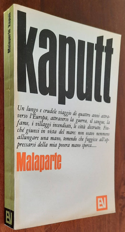 Kaputt - di Curzio Malaparte - Vallecchi - 1966