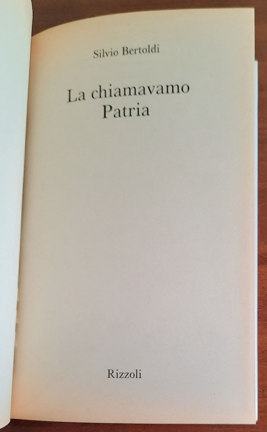 La chiamavano patria. Storia di una generazione e di due Italie 1936-1968 - Libreria Biellese