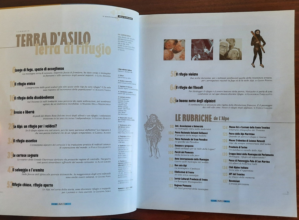L’Alpe - n. 5 - Terra d’asilo, terra di rifugio - Libreria Biellese