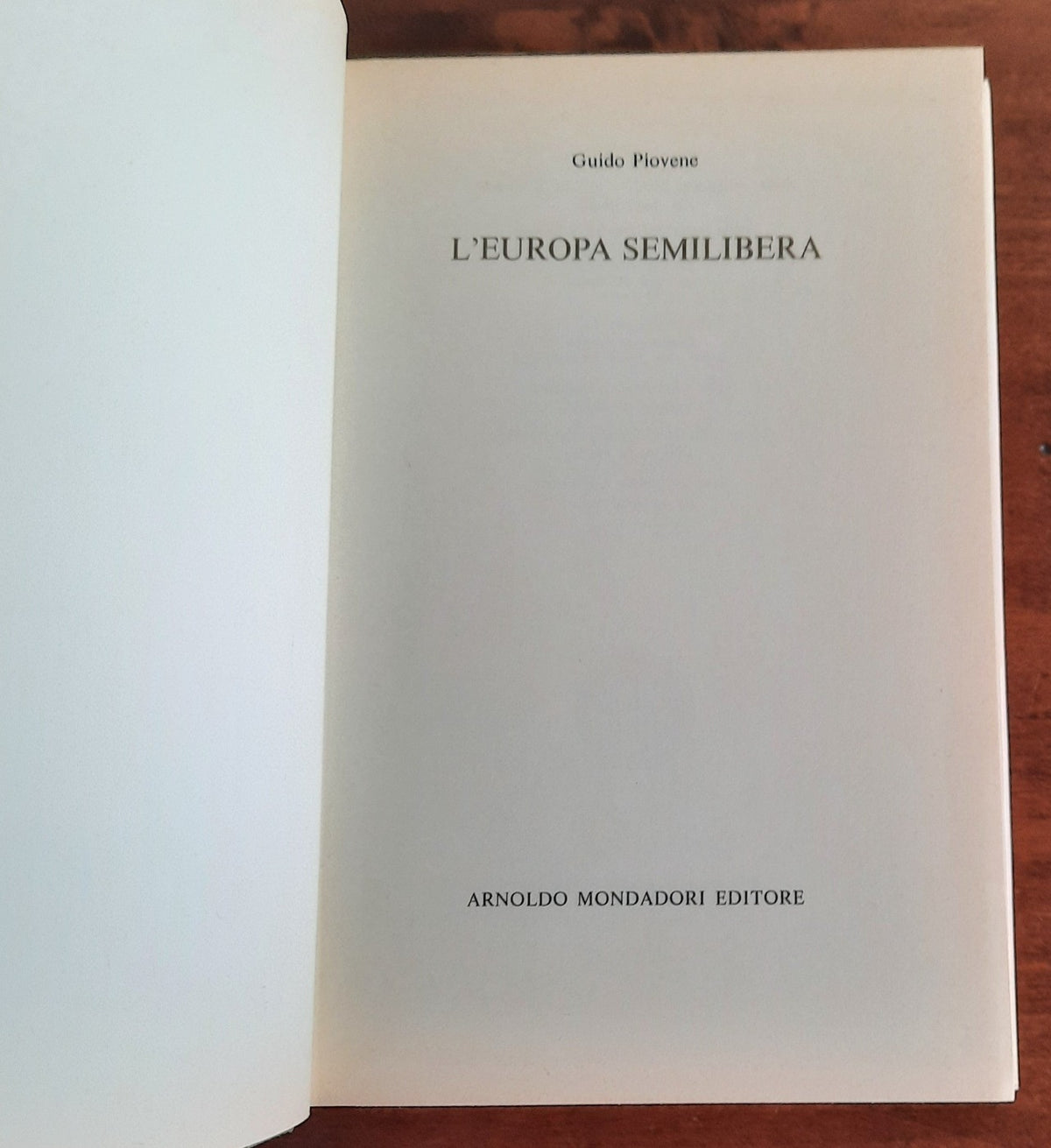L’Europa semilibera - Libreria Biellese