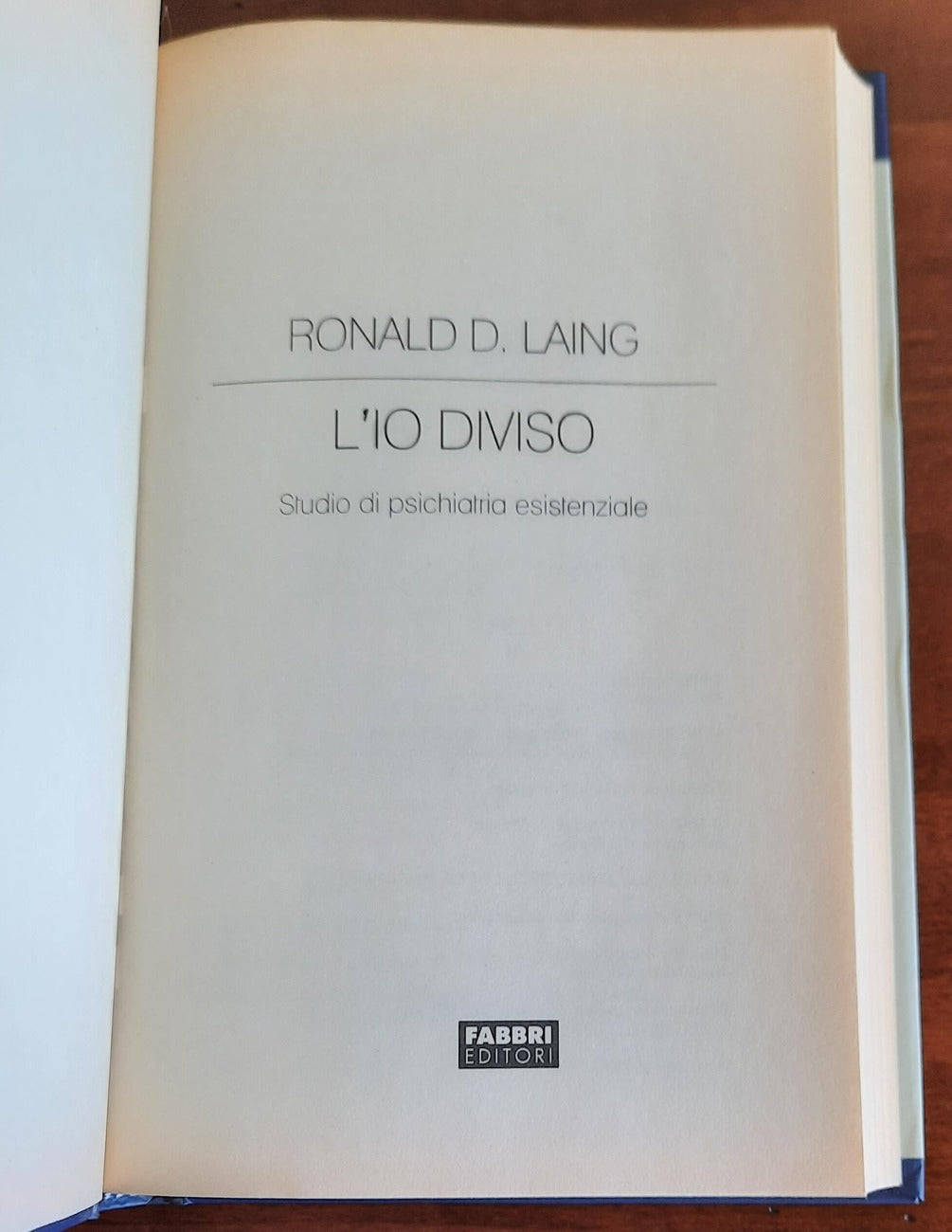 L’ Io diviso - di Ronald D. Laing - Libreria Biellese
