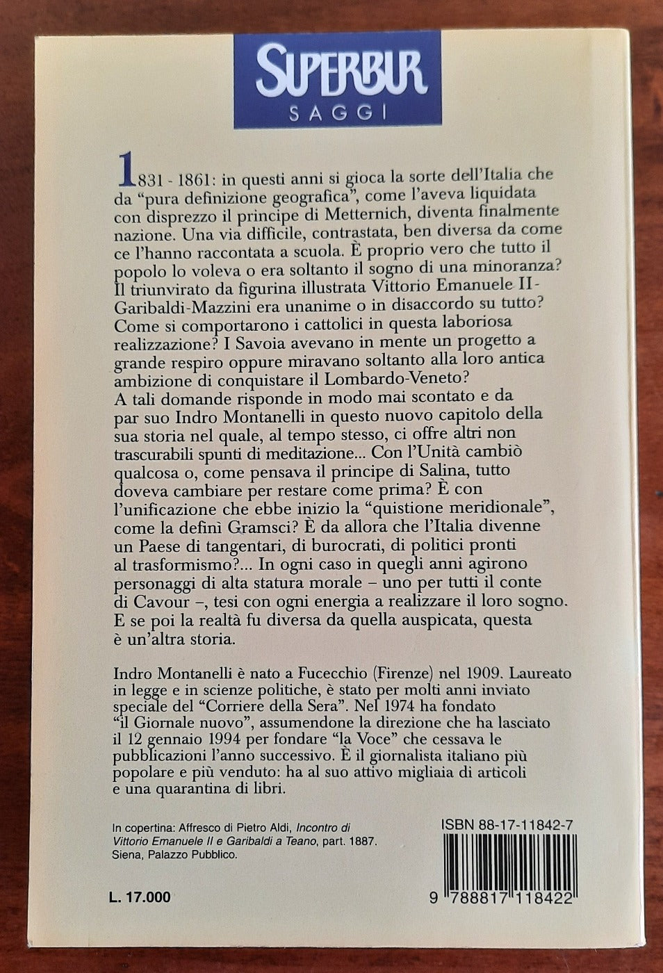 L’Italia del Risorgimento (1831-1861) - Libreria Biellese