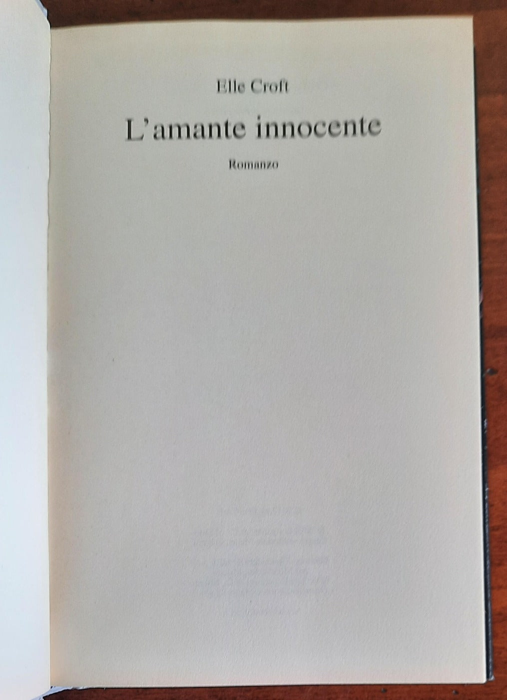 L’amante innocente - Mondolibri - 2018 - Libreria Biellese