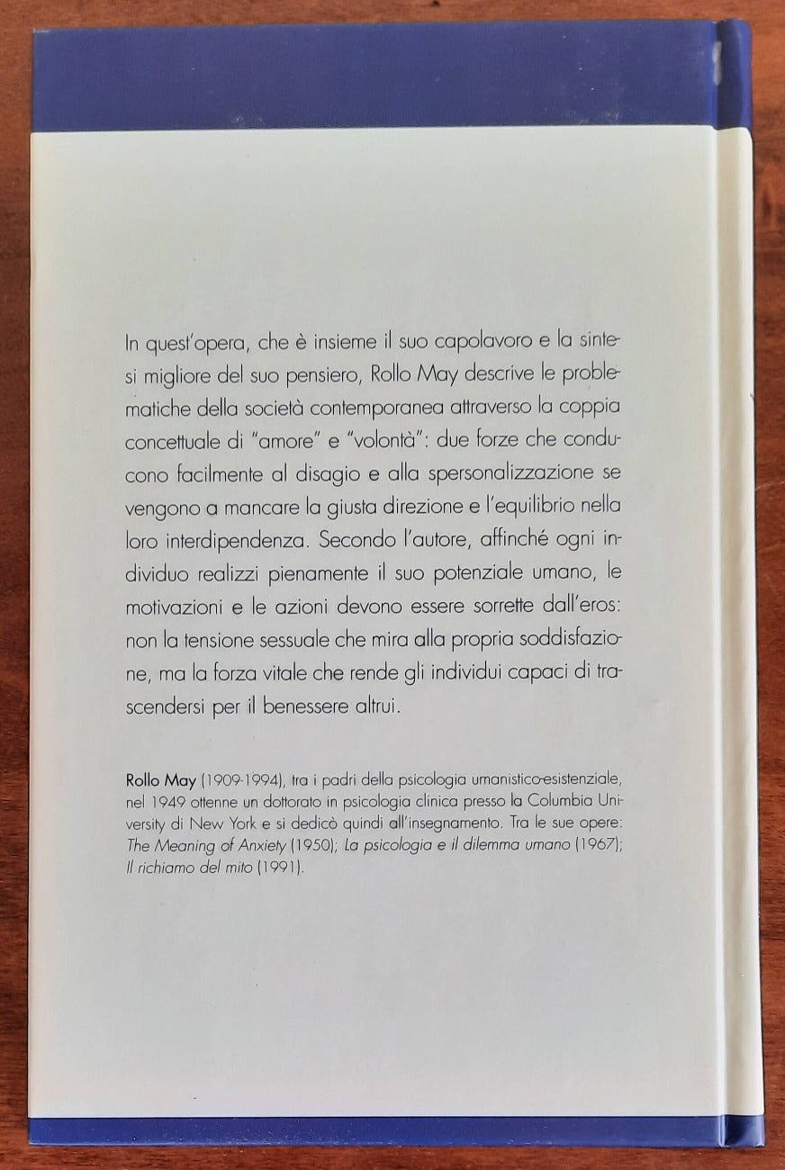 L’amore e la volontà - di Rollo May - Fabbri Editori - Libreria Biellese