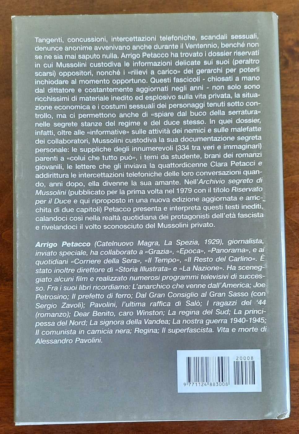 L’archivio segreto di Mussolini