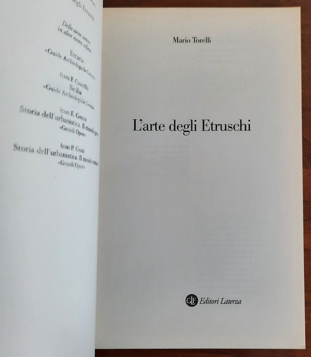 L’arte degli Etruschi - Libreria Biellese